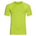 Odlo CREW NECK S/S ACTIVESPINE Pánske bežecké tričko, reflexný neón, veľkosť