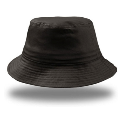 Atlantis Bucket Cotton Hat Bavlnený klobúk AT314 Black