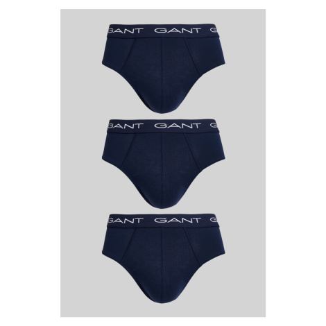 SPODNÁ BIELIZEŇ GANT BRIEF 3-PACK BLACK