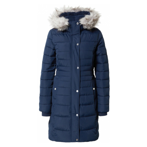 HOLLISTER Zimný kabát  námornícka modrá