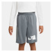 Nike DRY HBR SHORT B Chlapčenské futbalové šortky, sivá, veľkosť