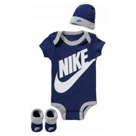 Nike Sportswear Set 'Futura'  tmavomodrá / sivá / biela