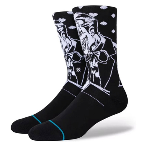 Stance Batman The Joker Crew Socks - Unisex - Ponožky Stance - Čierne - A545D21THE-BLK