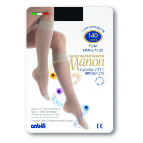Manon kompresné podkolienky 140 DEN, kompresný tlak: 18-22 mmHg