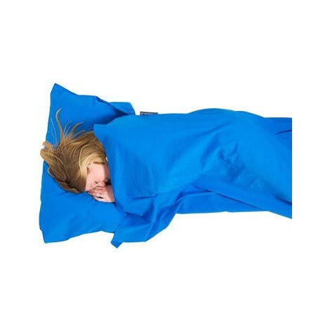 Lifeventure Cotton Sleeping Bag Liner blue mummy