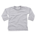 Babybugz Detská mikina BZ31 Heather Grey Melange