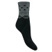 STEVEN Zimné ponožky Steven-123-71 TJ71-čierna