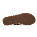 Tommy Hilfiger Sandále Flat Sandal Corporate FW0FW06988 Écru