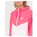 Nike Sportswear Windrunner Bunda Ružová Biela