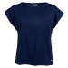 Tommy Hilfiger T-SHIRT Dámske tričko, tmavo modrá, veľkosť