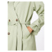 NA-KD Prechodný kabát 'Lisa & Lena'  pastelovo zelená