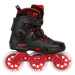 Kolečkové brusle Powerslide Next Black Red 110 Trinity, 44-45, 3x, 110