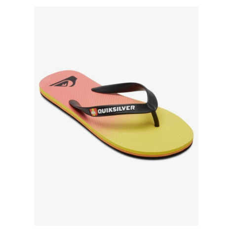 Quiksilver obuv Molokai New Wave black orange