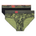 Spodná Bielizeň Diesel Umbr-Andre 2-Pack Underpants Camouflage Green/Black