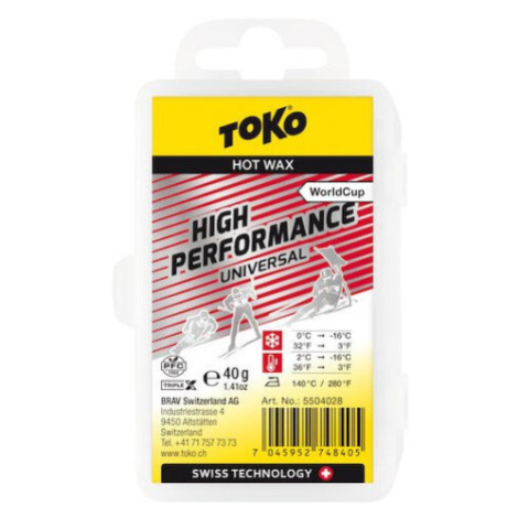 Vosk TOKO World Cup High Performance universal 40 g Triplex