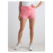 Knitted shorts with pockets pink