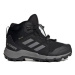 Juniorská členková turistická obuv ADIDAS Terrex Mid Jr GTX core black grey three core black