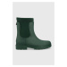Gumáky Tommy Hilfiger Rain Boot Ankle dámske, zelená farba