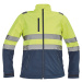 Cerva Granada Pánska HI-VIS softshellová bunda 03010592 žltá/navy