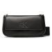Calvin Klein Jeans Kabelka Sleek Ew Flap Conv Sb20 Solid K60K610319 Čierna