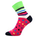 Boma Ivana 56 Dámske vzorované ponožky - 3 páry BM000001698400100021 mix