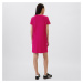 Šaty GAP Shortsleeve Logo Dress Bright Beet