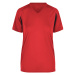 James&amp;Nicholson Dámske funkčné tričko JN316 Red