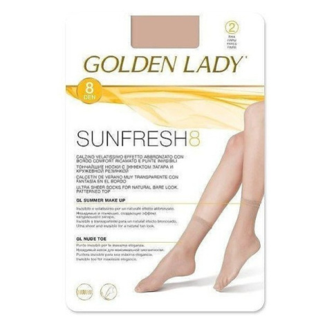 Golden Lady Sunfresh 8 den A'2 2-pack dámské ponožky
