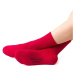 ČERVENÉ PONOŽKY Z MERINO VLNY ART.130 GC005, RED