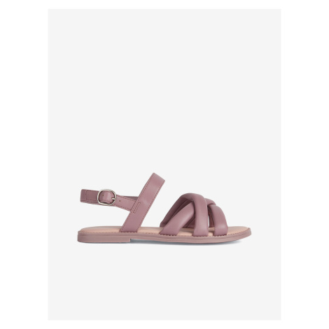 Pink Geox Women's Leather Sandals - Women