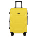 ŽLTÁ SADA CESTOVNÝCH KUFROV PEACOCK 148, LUGGAGE 3 SETS (L,M,S) WINGS, YELLOW