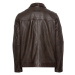 Bunda Camel Active Leather Blouson Dark Brown