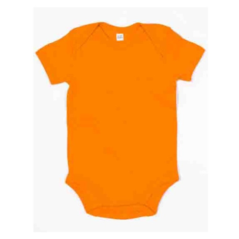 Babybugz Dojčenské body s krátkym rukávom BZ10 Orange