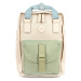 Batoh Himawari Tr20329-1 Light Beige/Mint Vhodné pro formát A4