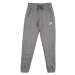 Nike Sportswear Nohavice  sivá / biela