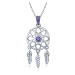 Linda's Jewelry Strieborný náhrdelník Snový Lapač Ag 925/1000 INH091