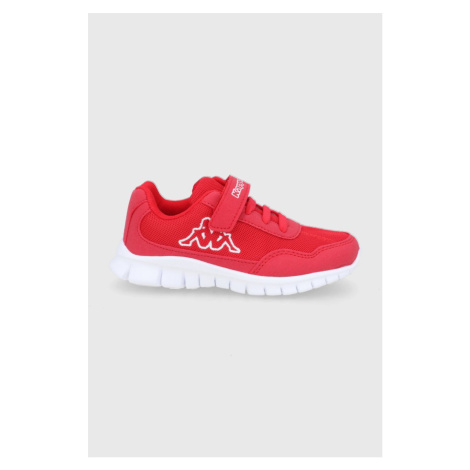 Topánky Kappa červená farba