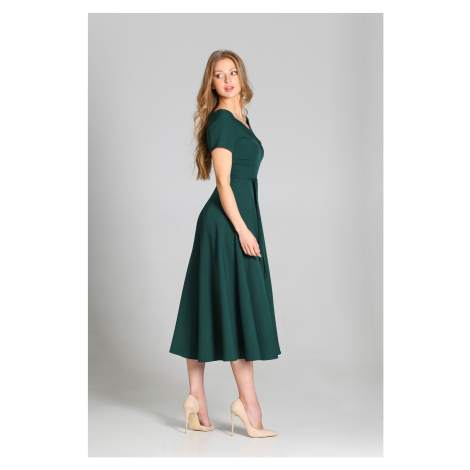 Dámske šaty SUK181 - Lanta tmavě zelená Lanti