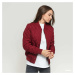 Bunda Urban Classics Ladies Diamond Quilt Nylon Jacket Wine