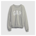 Mikina GAP Logo Sweatshirt Light Heather Grey