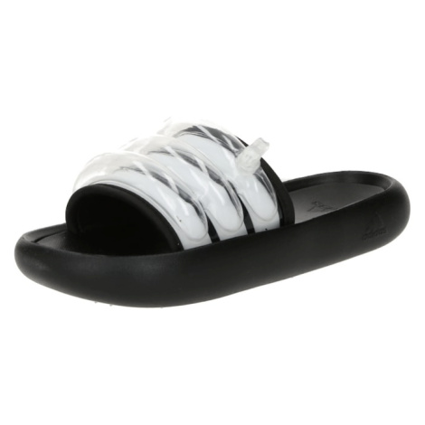 ADIDAS SPORTSWEAR Plážové / kúpacie topánky 'ZPLAASH'  čierna / biela