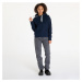 Mikina Tommy Jeans Boxy Logo Drawcord Hoodie Navy