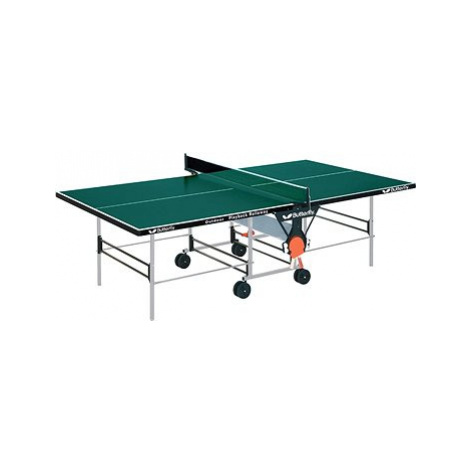 Zelené vybavenie pre stolný tenis (ping pong)