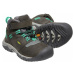 Keen Ridge Flex Mid Wp Detská trekingová obuv 10016476KEN magnet/greenlake