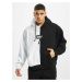 Double Hooded 2 Face Men black