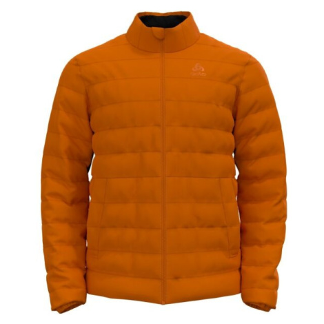 Odlo ASCENT N-THERMIC HYBRID INSULATED JACKET Pánska hybridná bunda, hnedá, veľkosť