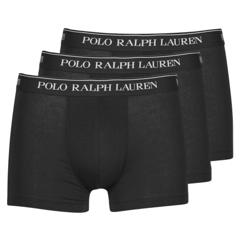 Polo Ralph Lauren  CLASSIC 3 PACK TRUNK  Boxerky Čierna
