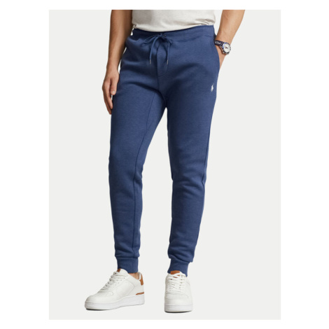 Polo Ralph Lauren Teplákové nohavice 710881518021 Modrá Regular Fit