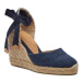 Castañer Espadrilky Carina/8/002 021642 Modrá