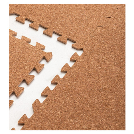 Korková puzzle podložka Sportago Easy-Lock 60x60 cm 4 ks - 1,0 cm